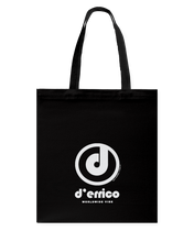 D'Errico Authentic Circle Vibe Canvas Shopping Tote