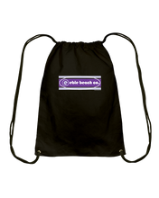 Eble Beach Co Cotton Drawstring Backpack