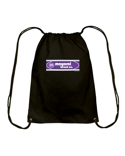 Mayoral Beach Co Cotton Drawstring Backpack
