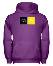 Gray Dubblock BG Youth Hoodie