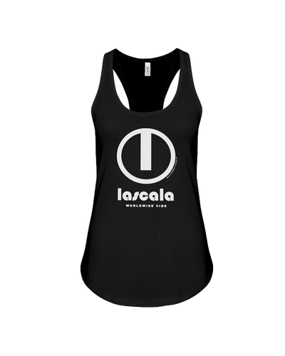 LaScala Authentic Circle Vibe Racerback Tank