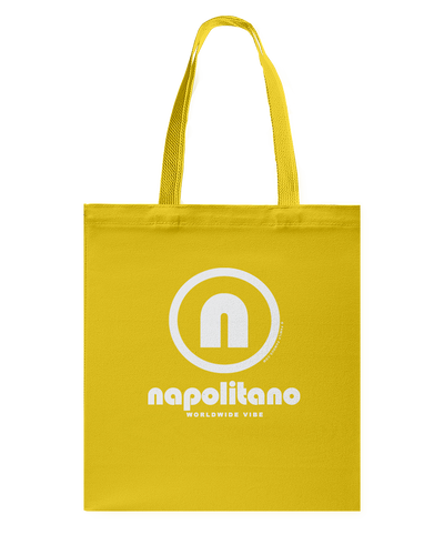 Napolitano Authentic Circle Vibe Canvas Shopping Tote
