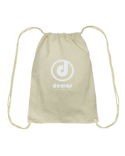 Demos Authentic Circle Vibe Cotton Drawstring Backpack