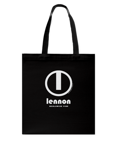 Lennon Authentic Circle Vibe Canvas Shopping Tote
