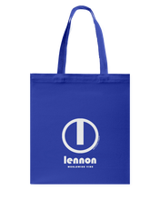 Lennon Authentic Circle Vibe Canvas Shopping Tote