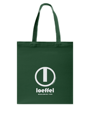 Loeffel Authentic Circle Vibe Canvas Shopping Tote