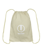 Loeffel Authentic Circle Vibe Cotton Drawstring Backpack