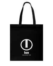 Lux Authentic Circle Vibe Canvas Shopping Tote