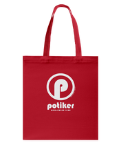 Potiker Authentic Circle Vibe Canvas Shopping Tote