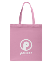 Potiker Authentic Circle Vibe Canvas Shopping Tote