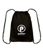 Potiker Authentic Circle Vibe Cotton Drawstring Backpack