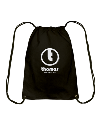Thomas Authentic Circle Vibe Cotton Drawstring Backpack