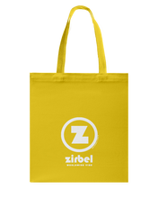 Zirbel Authentic Circle Vibe Canvas Shopping Tote