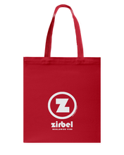 Zirbel Authentic Circle Vibe Canvas Shopping Tote