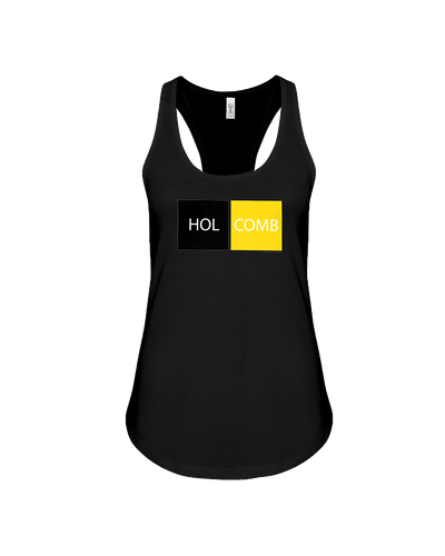 Holcomb Dubblock BG Racerback Tank