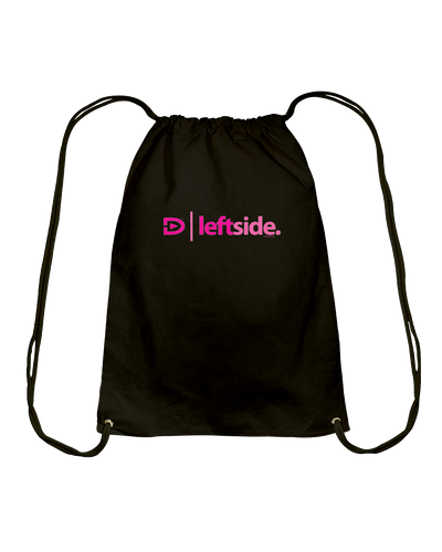 Digster Leftside Position 01 Cotton Drawstring Backpack