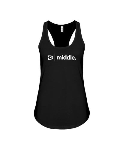 Digster Middle Position 01 Racerback Tank