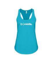 Digster Middle Position 01 Racerback Tank