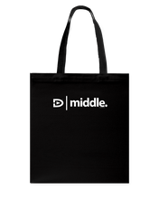 Digster Middle Position 01 Canvas Shopping Tote