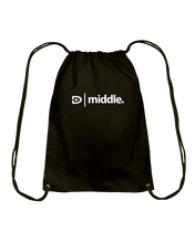 Digster Middle Position 01 Cotton Drawstring Backpack