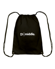 Digster Middle Position 01 Cotton Drawstring Backpack