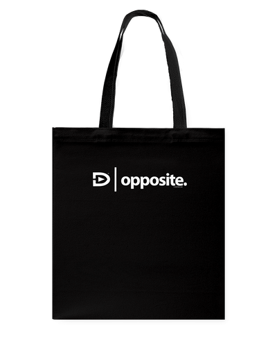 Digster Opposite Position 01 Canvas Shopping Tote