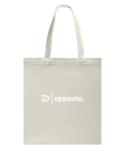 Digster Opposite Position 01 Canvas Shopping Tote
