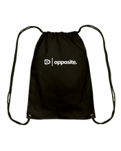 Digster Opposite Position 01 Cotton Drawstring Backpack