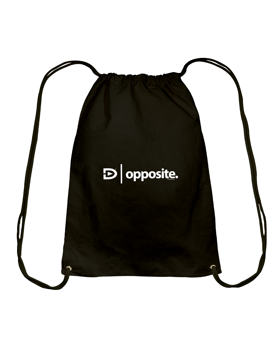Digster Opposite Position 01 Cotton Drawstring Backpack
