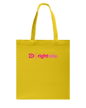 Digster Rightside Position 01 Canvas Shopping Tote