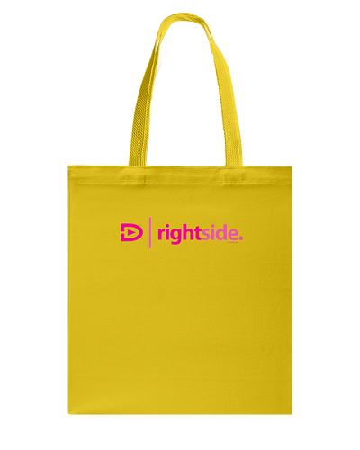 Digster Rightside Position 01 Canvas Shopping Tote