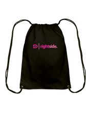 Digster Rightside Position 01 Cotton Drawstring Backpack