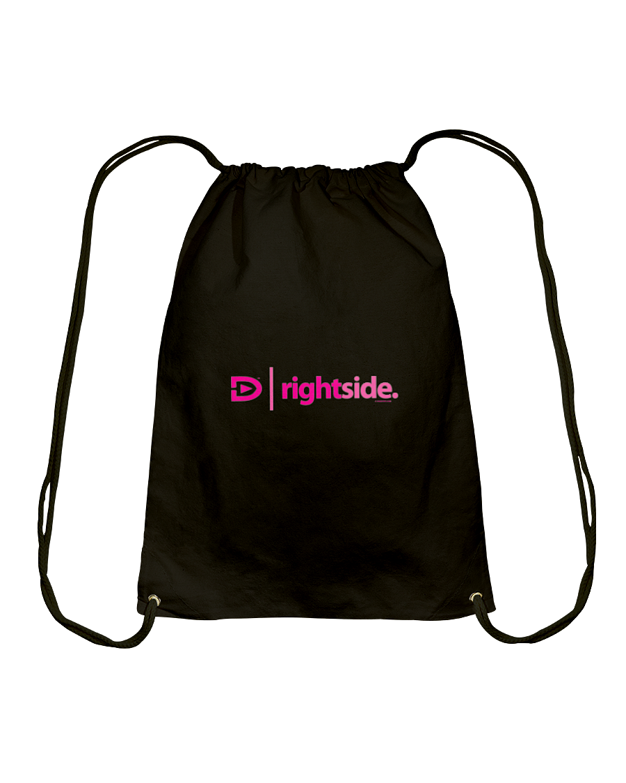 Digster Rightside Position 01 Cotton Drawstring Backpack
