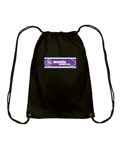 Mernin Beach Co Cotton Drawstring Backpack