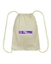 Milos Beach Co Cotton Drawstring Backpack