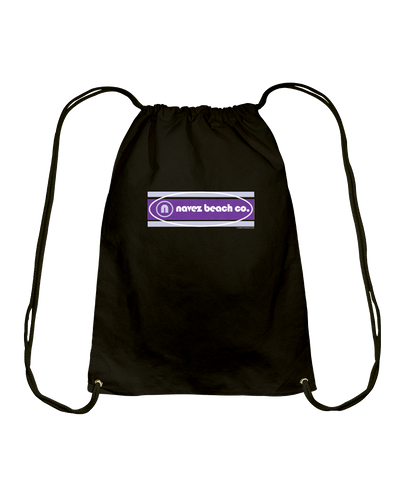 Navez Beach Co Cotton Drawstring Backpack