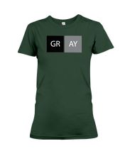 Gray Dubblock BGY Ladies Tee