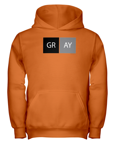 Gray Dubblock BGY Youth Hoodie