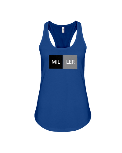Miller Dubblock BGY Racerback Tank
