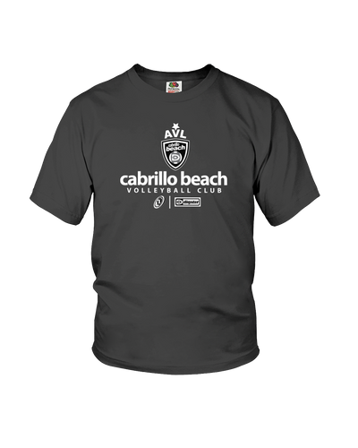 AVL Cabrillo Beach 03 Wht Youth Tee