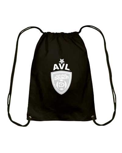 AVL High School Logo WG Cotton Drawstring Backpack