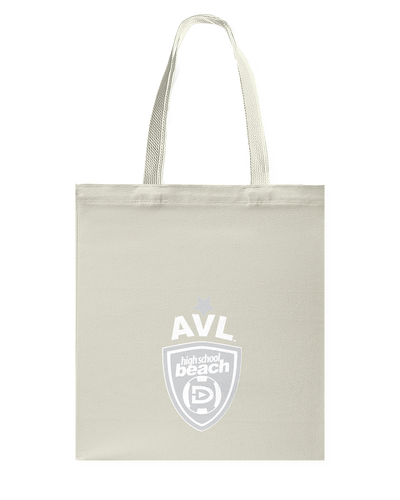 AVL High School Logo WG Canvas Shopping Tote