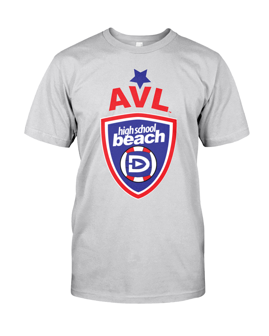 AVL High School Logo RWB Tee