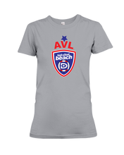 AVL High School Logo RWB Ladies Tee