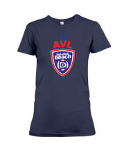 AVL High School Logo RWB Ladies Tee