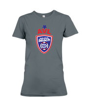 AVL High School Logo RWB Ladies Tee