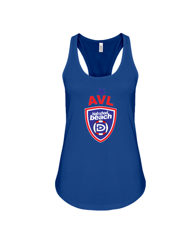 AVL High School Logo RWB Racerback Tank