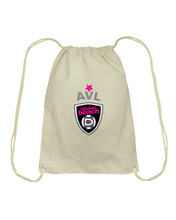 AVL High School Logo PB Cotton Drawstring Backpack