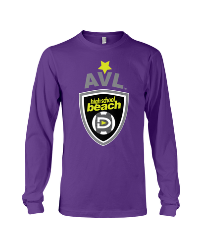 AVL High School Logo BL Long Sleeve Tee