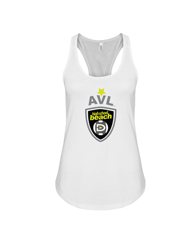 AVL High School Logo BL Racerback Tank